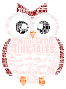Tiny Tales word cloud